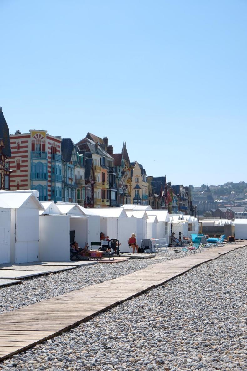 Villa Adele, Bow-Window Vue Mer -Appt 04 Mers-les-Bains Exterior photo